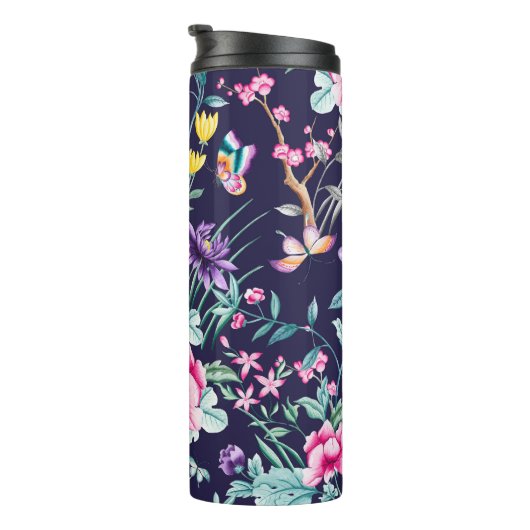 Vloertuinboeg Blauw Thermosbeker (Geroteerd rechts)