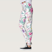  Vloertuinboeg regenboogvlinder wit Leggings (Links)