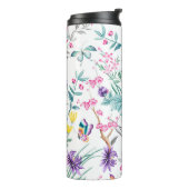  Vloertuinboeg regenboogvlinder wit Thermosbeker (Gedraaid links)