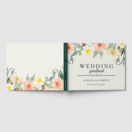 Vloertuinbouquet Wedding Gastenboek (Volledig)