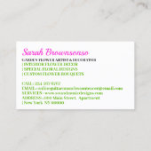 Vloertuinbouwer Visitekaartje (Achterkant)