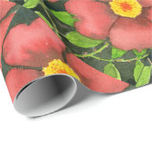 Vloertuinbouwpapier "Wild Roos" Cadeaupapier (Rol Hoek)