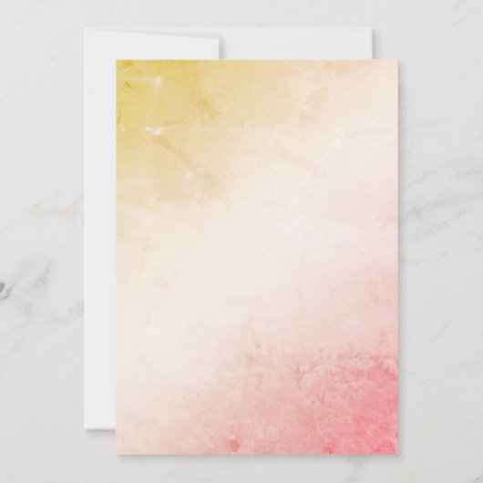 Vloertuinbouwuitnodiging Kaart (Achterkant)