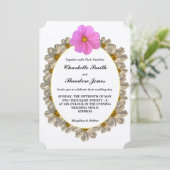 Vloertuinbouwuitnodiging Kaart (Staand voorkant)