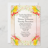 Vloertuinbouwuitnodiging Kaart (Voorkant)