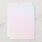 Vloertuineieren Paasbrunch kleurig Kaart (Achterkant)