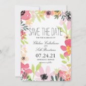 Vloertuinen | Datum opslaan Save The Date (Voorkant)