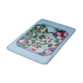 Vloertuinen en luimvee Blauw Badmat (Gekanteld)