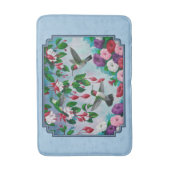 Vloertuinen en luimvee Blauw Badmat (Voorkant Verticaal)