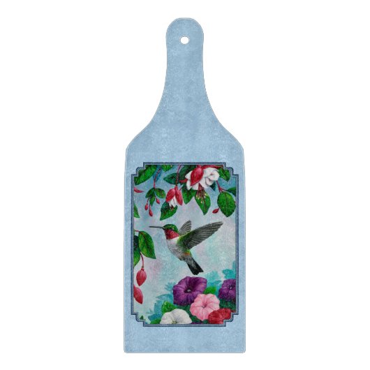 Vloertuinen en luimvee Blauw Snijplank (Voorkant)