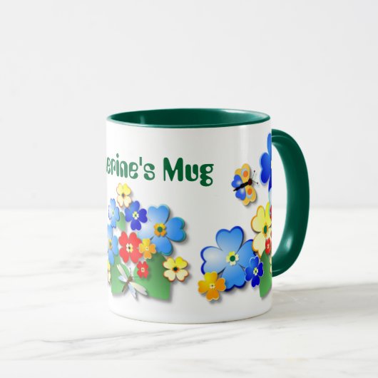 Vloertuinen ~ Mok Ringer (Voorkant rechts)