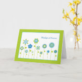 Vloertuinen, ontlastingen aan de Passover Kaart (Gele Bloem)