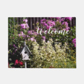 Vloertuinen, pasteelschilderwerk deurmat (Voorkant)