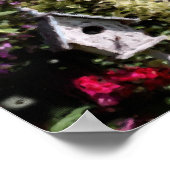 Vloertuinen, pasteelschilderwerk poster (Hoek)