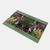 Vloertuinen Vogelhuisschilderingen op maat Deurmat (Schuin)