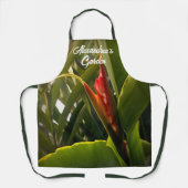 Vloertuinen Waterverf Florence Natuur Aangepast Schort (Voorkant)