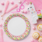 Vloertuingrens Papieren Bordje (Feest)