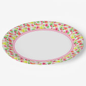 Vloertuingrens Papieren Bordje (Gekanteld)