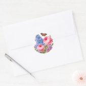 Vloertuinkers Ronde Sticker (Envelop)