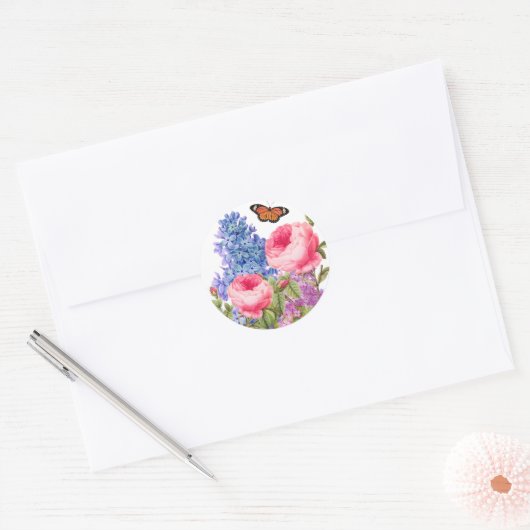  Vloertuinkers Ronde Sticker (Envelop)