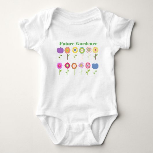Vloertuinkleding Baby Bodysuit (Voorkant)