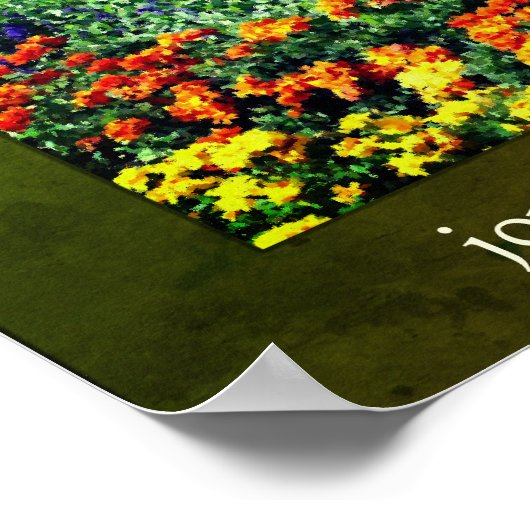 Vloertuinkleding Inspirerend citaat Poster (Hoek)