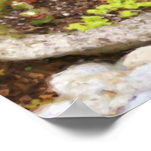 Vloertuinkleding Poster (Hoek)