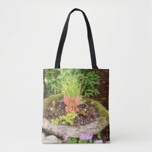 Vloertuinkleding Tote Bag (Voorkant)