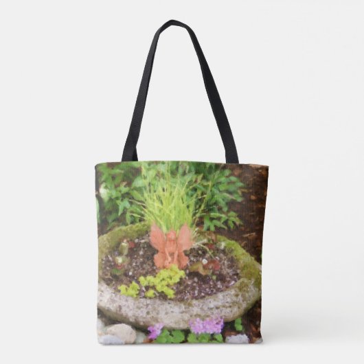 Vloertuinkleding Tote Bag (Achterkant)