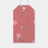 Vloertuinkleding — Uitnodiging Cadeaulabel (Achterkant)