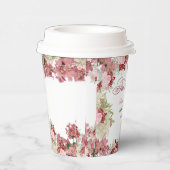 Vloertuinkleding — Uitnodiging Papieren Bekers (Rechts)