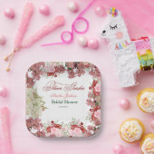 Vloertuinkleding — Uitnodiging Papieren Bordje (Feest)