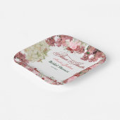 Vloertuinkleding — Uitnodiging Papieren Bordje (Gebogen)