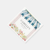 Vloertuinkleding — Uitnodiging Servet (Hoek)