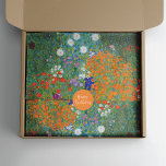 Vloertuinlandschap Gustav Klimt Tissuepapier<br><div class="desc">Weefselpapier met kunstschilderij van de Oostenrijkse kunstenaar Gustav Klimt (1862-1918),  Flower Garden - Bauerngarten (c. 1906). Een tuin voor huisdieren met een kleurrijke afbeelding van petunia's,  asters en andere bloemen in de tuin uit de Art Nouveau-periode.</div>