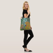 Vloertuinlandschap Gustav Klimt Tote Bag (Op model)