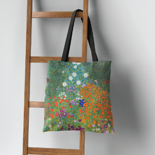 Vloertuinlandschap Gustav Klimt Tote Bag