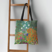 Vloertuinlandschap Gustav Klimt Tote Bag