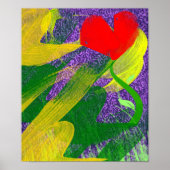 Vloertuinmachine bij Twilight Print (Voorkant)