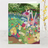 VloertuinMoederdag Kaart (Gele Bloem)