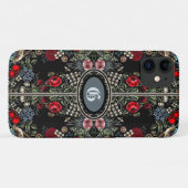 Vloertuinmonogrammen Case-Mate iPhone Case (Achterkant (horizontaal))