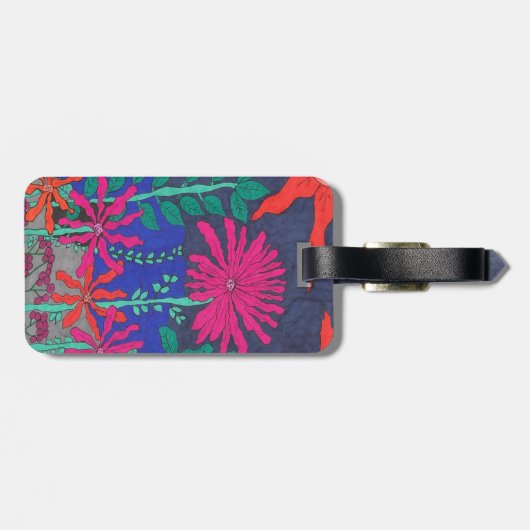 Vloertuinnichtscène Bagagelabel (Achterkant horizontaal)