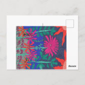 Vloertuinnichtscène Briefkaart (Achterkant)