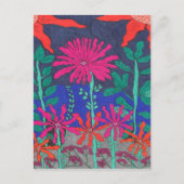 Vloertuinnichtscène Briefkaart (Voorkant)