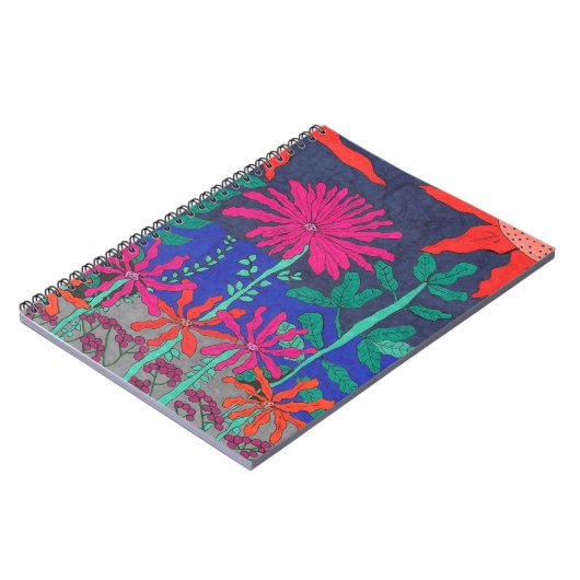 Vloertuinnichtscène Notitieboek (Linkerzijde)