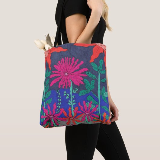 Vloertuinnichtscène Tote Bag (Dichtbij)