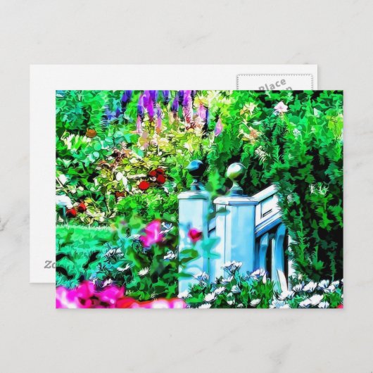 Vloertuinparadise Briefkaart (Voorkant / Achterkant)