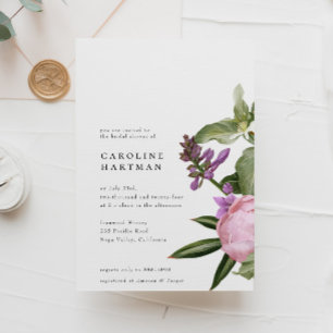 Vloertuinroze Vrijgezellenfeest Kaart