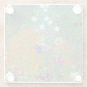 Vloertuinschilderingen Gustav Klimt Glazen Onderzetter (Achterkant)