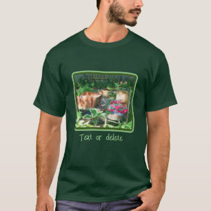 Vloertuinschilderingen op maat t-shirt